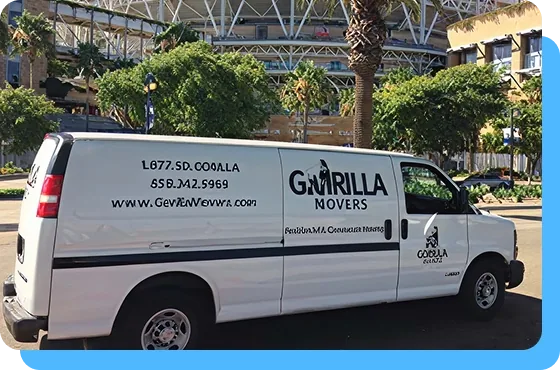 Gorilla Movers crew on a job