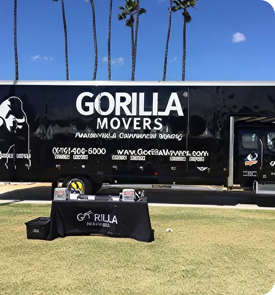 Professional moving equipment and materials